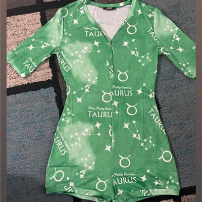 China RUIYI QUICK DRY cheap women sleep rompers on blackberry sexy fashionable starry starry rompers daily wear zodiac onesise for sale