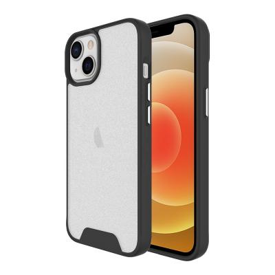 China Shockproof Cell Phone TPU PC Wireless Charging Mobile Sports Design Frosted Waterproof Shockproof Cell Phone Cases For iPhone 12 13 14 for sale