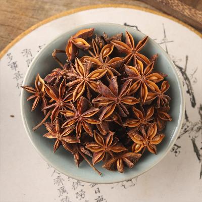 China Hot Sale Dry Made in China Brown Natural Color Anise Star Dried Piece for sale