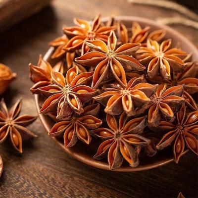 China Dry Guangxi Produces High Quality Star Anise / Single Spice Seasoning Star Anise for sale