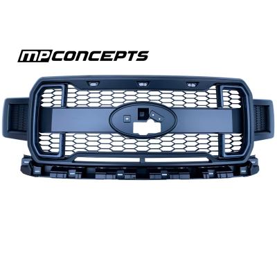 China MP Concepts F150 Front Grille Matte Black Painted with LED Lighting (18-21 all) F-150 for sale