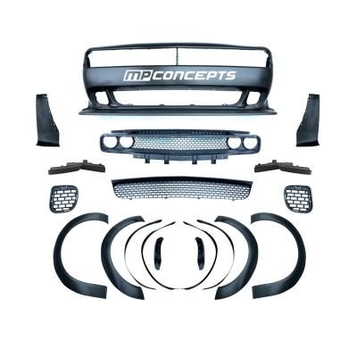 China MP CONCEPTS DEMON Plastic Front Bumper Kit and Four Fender Flares for Dodge Challenger (2008-2021) for sale