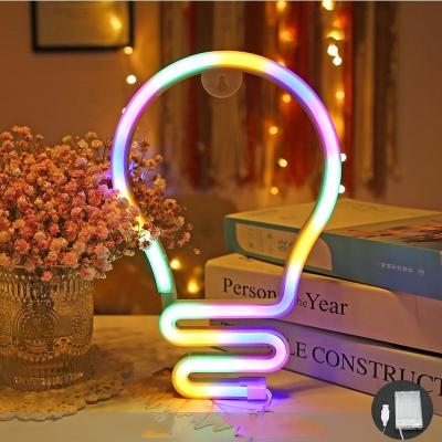 China Waterproof Electronic LED Modules Support Customization Bulbs Neon Sign Light Wall Decoration Neon Lamp Birthday Gift Electronic Sign for sale