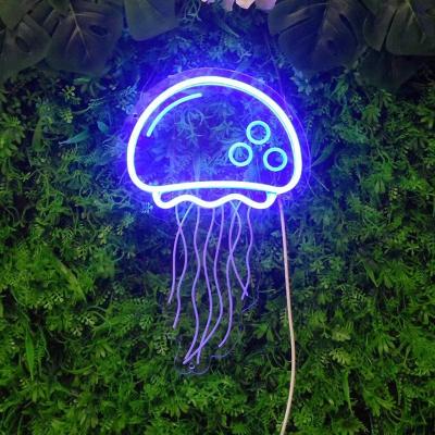 China New Design Waterproof Custom Cartoon Characters Colorful Waterproof Wall Mounted LED Neon Sign Hanging Custom for sale