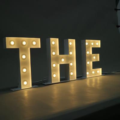 China Waterproof LED Modules Support Customization Outdoor&indoor Lighting Metal Marquee Letters 3d Led Letter Led Letter Light for sale