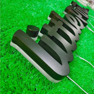 China Commerical 3d Waterproof Metal Outlet Factory Modules Outdoor LED Logo Lighting Letters Led Sign for sale