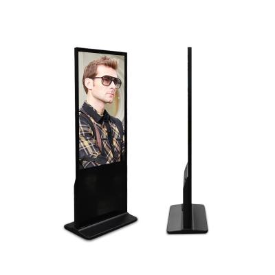 China Indoor Wood Frame OEM Lobby Information Kiosk Video Advertising Player Indoor Digital Signage for sale