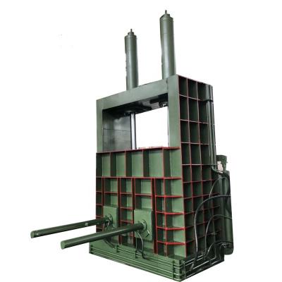 China Vertical Scrap Baler Used For Plastic Waste Paper Baling Cans Baling Light Metal Baling Press Machine for sale