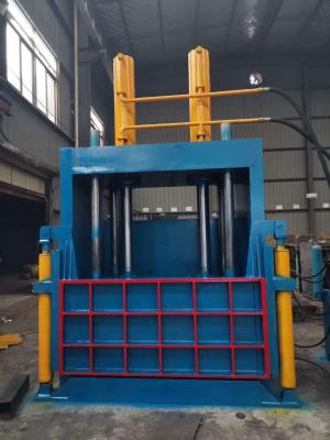 China Vertical Scrap Baler Price Used For Plastic Waste Paper Baling Cans Baling Light Metal Baling Press Machine for sale