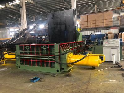 China Scrap Car Baler Automatic Metal Scrap Baling Machine Metal Press for sale