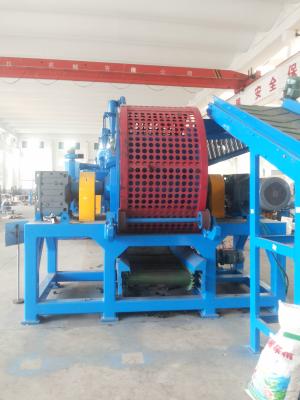 China ZPS-800 Tire Shredder 2ton Output Capacity Shredder 50mm Outlet Size for sale