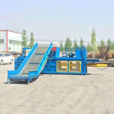 China Horizontal  waste paper baler Carton Balers Pressing Machine/Waste Cardboard Baler machine Cardboard Baler machine for sale