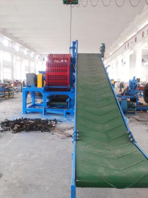 China Double Shaft Tire Shredder/Double Shaft Shredder，Tire Shredder, Tire Shredding Machine for sale