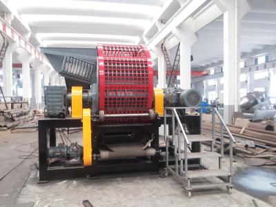 Китай Double Shaft Tire Shredder rubber Shredder，Tire Shredder, Tire Crusher,Tire Shredding Machine- For Tire Recycling Plant продается