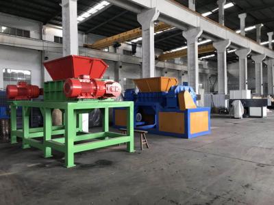 China Garbage Shredder Double Shaft ShredderWaste Shredder Machine  With CE Certificate Industrial Paper Shredder for sale