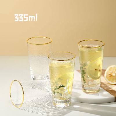 China Praktische 335ml-Glaswerk het Drinken Glazen, Explosiebestendig Crystal Water Glasses Set Te koop