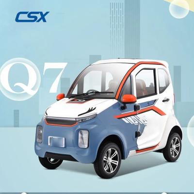 China New Energy 4 Wheeler Cute High Speed ​​Auto Motor Electric Car For Adults 125/65-12 for sale