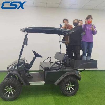 China Wholesale Tinted Cheap Electric Golf Cart Windshield Folding Club Car 2 Seater Golf Carts 205/50-10 Vacuum Radial Tire for sale