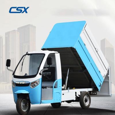 China Various Popular Hotels Factory Auto Electric Garbage Truck Collector Self Loading Hauler for sale