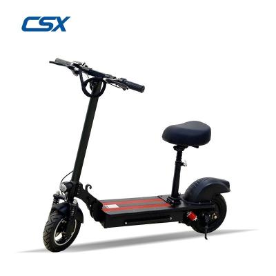 China Discount price 48v350w unisex large motor electric scooter for sale