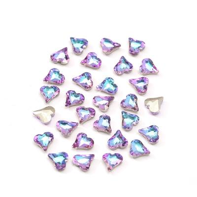 China Wholesale Pointback Shuaizhi Lovers K9 Crystal Glass Rhinestone For 3D Rhinestone Nail Decoration for sale