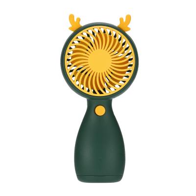 China Wholesale Custom Fan Mini Lovely Portable Air Fan for Hotel and Resort with Handle for sale