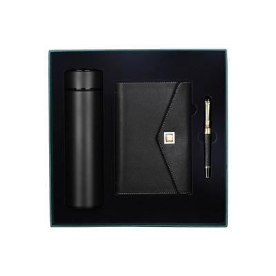 China Hotel and Resort Made in China New Arrival Notebook Pen Thermos Business Gift Set Office Gift Sets for sale