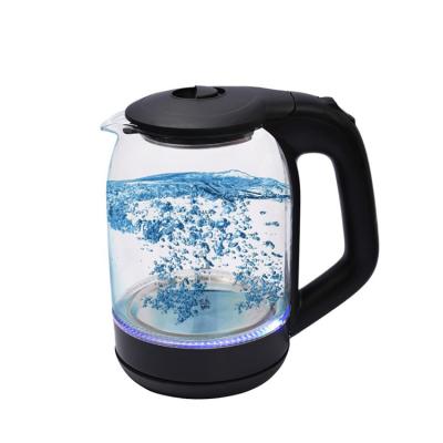 China Low Price 360 ​​Degree Rotation Best Electric Water Heater Kettle Spare Parts 1.2-2.5L Headroom Glass Electric Kettle for sale