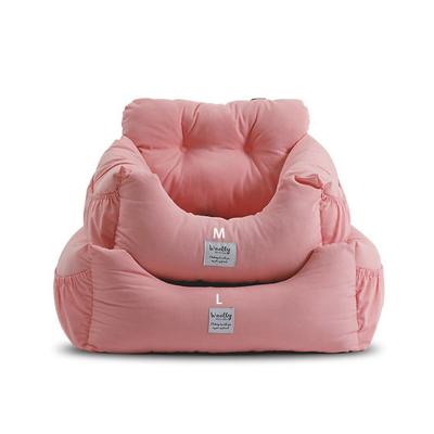 China Wholesale Dog Kennel Sofa Bed Style Dog Cushion Breathable Soft Warm Fluffy Pet Sofa Bed High-Back New for sale