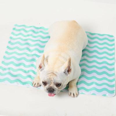 China Waterproof Summer So Pampers Refrigeration Cool Cool Pet Dog Ice Mat Freeze Mat Dog Ice Pad Freezer Pad for sale