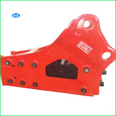 China Thick Steel Skid Steer Hammer 30t Backhoe 36t Hydraulic Breaker For Skid Steer for sale