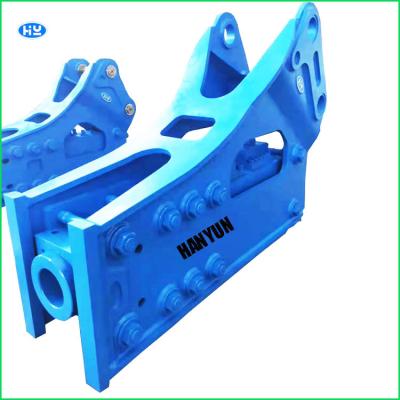 China Tunnel Hydraulic Breaker Attachment 140mm Rod Q345B Hydraulic Excavator Attachment for sale