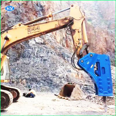 China Atlas Copco 85mm Chisel Hydraulic Demolition Hammer Rock 7-14 Tons Excavator for sale