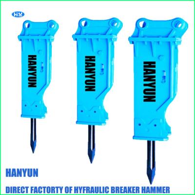 China 30t 42CRMO Hydraulic Concrete Breaker For Skid Steer Building Rock Breaker Machine for sale