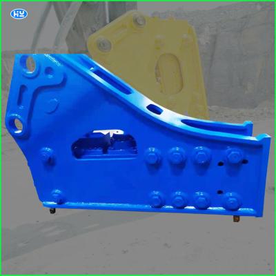 China 195mm Rod Hydraulic Rock Breaker 48-55t 180-200BPM Gleiter-Ochse-konkreter Unterbrecher zu verkaufen