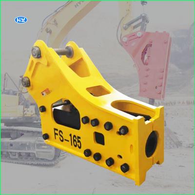 China Bagger Rock Hammer Gleiter-Ochse-Jack Hydraulic Excavator Breakers 165mm Meißel-30t zu verkaufen