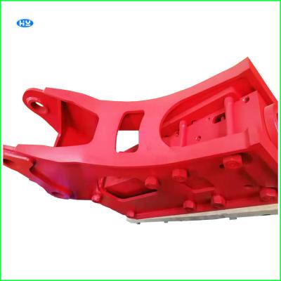 China 75mm Rod Red Hydraulic Hammer Machine voor Mini Excavator Q345B Te koop