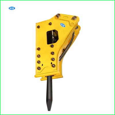 China 25t Skid Steers 140mm Demolition Hammer Attachments Q345B Jack Hammer Rock Breaker for sale