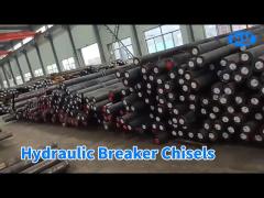 42CRMO Hydraulic Breaker Chisels 1700mm Length Anti Wearing For Stone