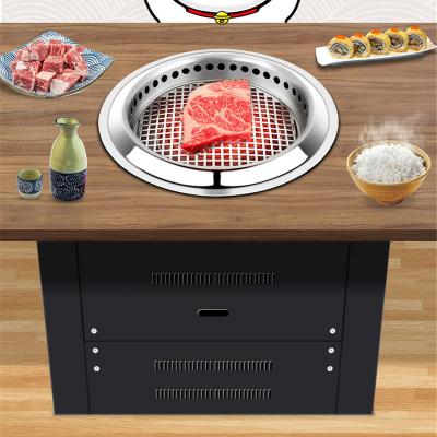 China Korean Smokeless Korean BBQ Grill Electric Nonstick Square Rotisserie BBQ Grill for sale