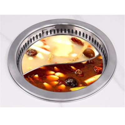 China Korean Commercial Portable Pot Pan Multiple Hot Pots Electric Rotisserie Rotisserie Induction Cooker for sale