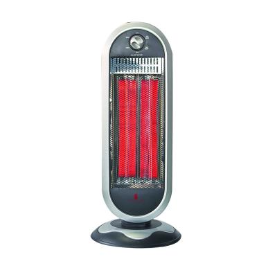 China Fast Heating Carbon Heater Tower Electric Infrared Heater 2 Element 900W With Oscillation Function for sale