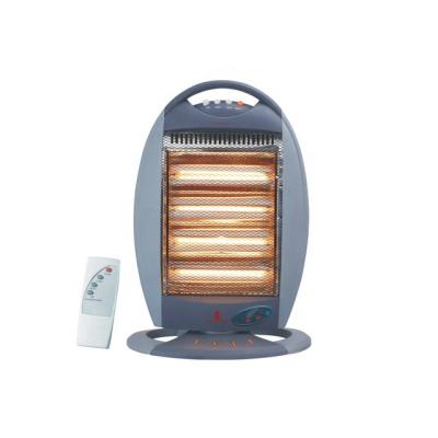 China High Quality Electric Halogen Bulb 1200W Small Electric Free Indoor Portable Heater With Remote Control for sale