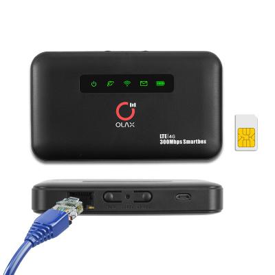 China MINI 4G CAT4 Mifis I MIMO2*2 1*LAN 2600mAh Power Bank CPE Router with Lan Port for sale