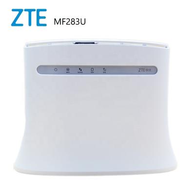 China Unlocked Cheapest ZTE ENTERPRISE MF283U 4G LTE 150Mbps Wireless CPE Gateway Router Modem With USB Port Without Phone Port for sale