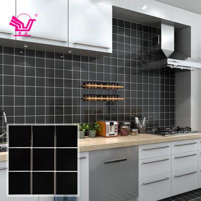 China Hot Selling Modern Mosaic Tile 300*300 Internal Black Wall Ceramic Mosaic Tiles For Bathroom for sale