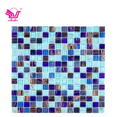 China Glass Wall Art Mosaic Glass Tiles Bath Backsplash Modern Glass Mosaic Tile from China Manufacturer for sale