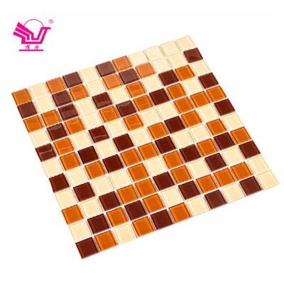 China Best Selling Modern Villa Glass Mirror Tile Products Mosaic Glass Mosaic Tiles for sale