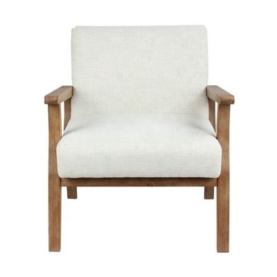 China Solid Wood Leg Leisure Chair for Latest Customized Exquisite Workmanship Livingroom Arm Chair for sale