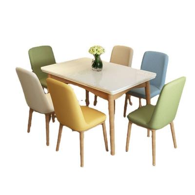 China Modern Wood Dining Table Desk for Dining Room Furniture for sale